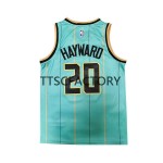 Maillot NBA Charlotte Hornets Gordon Hayward 20 Jordan 2021-22 City Edition Green Swingman - Homme